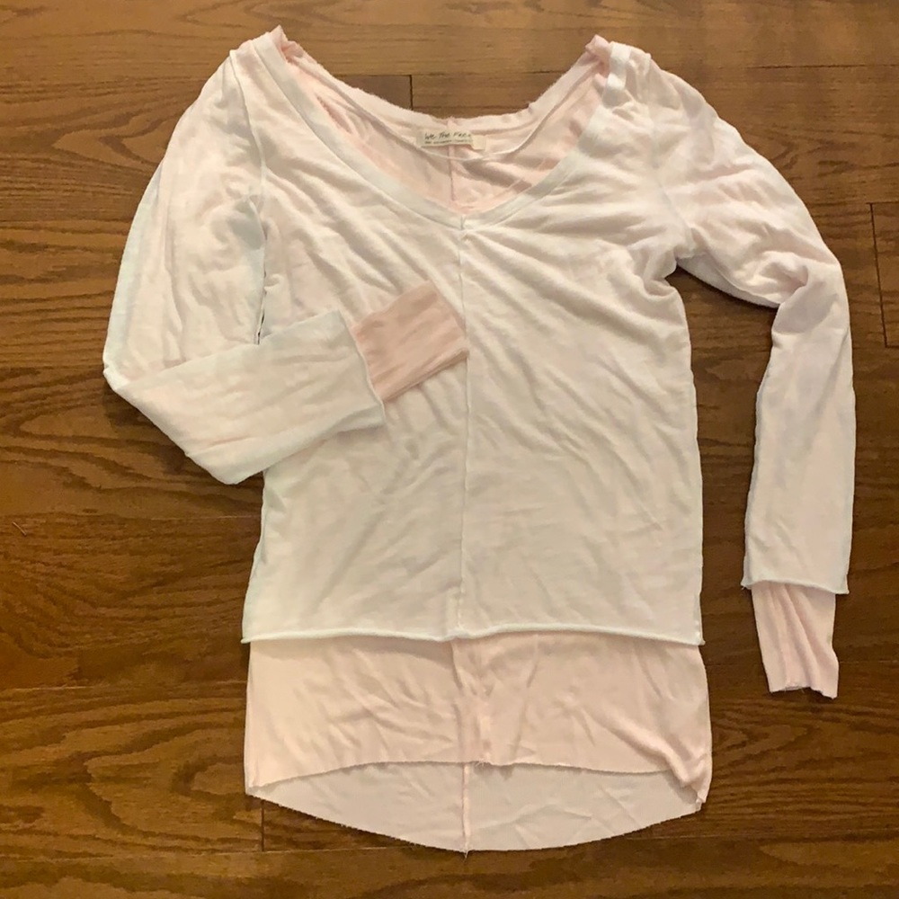 FREE PEOPLE Comfy Layered Lounge Long Sleeve